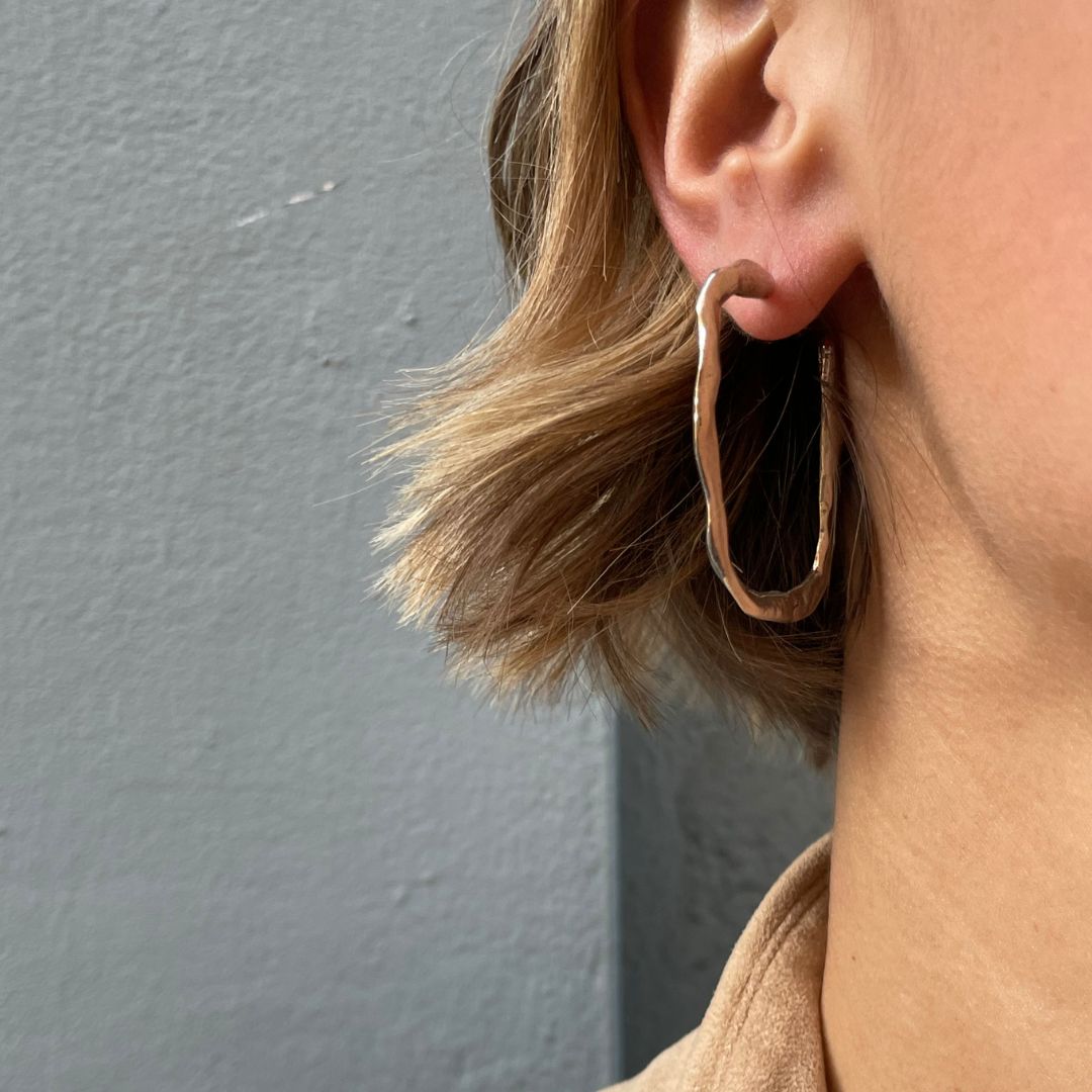 Lily Hoop Earrings