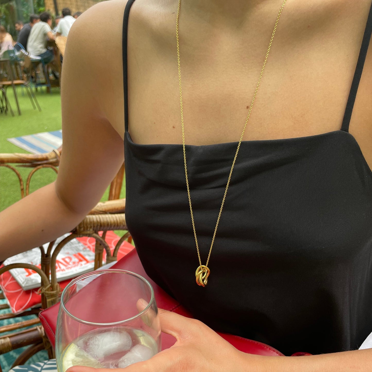 Squiggle Pendant