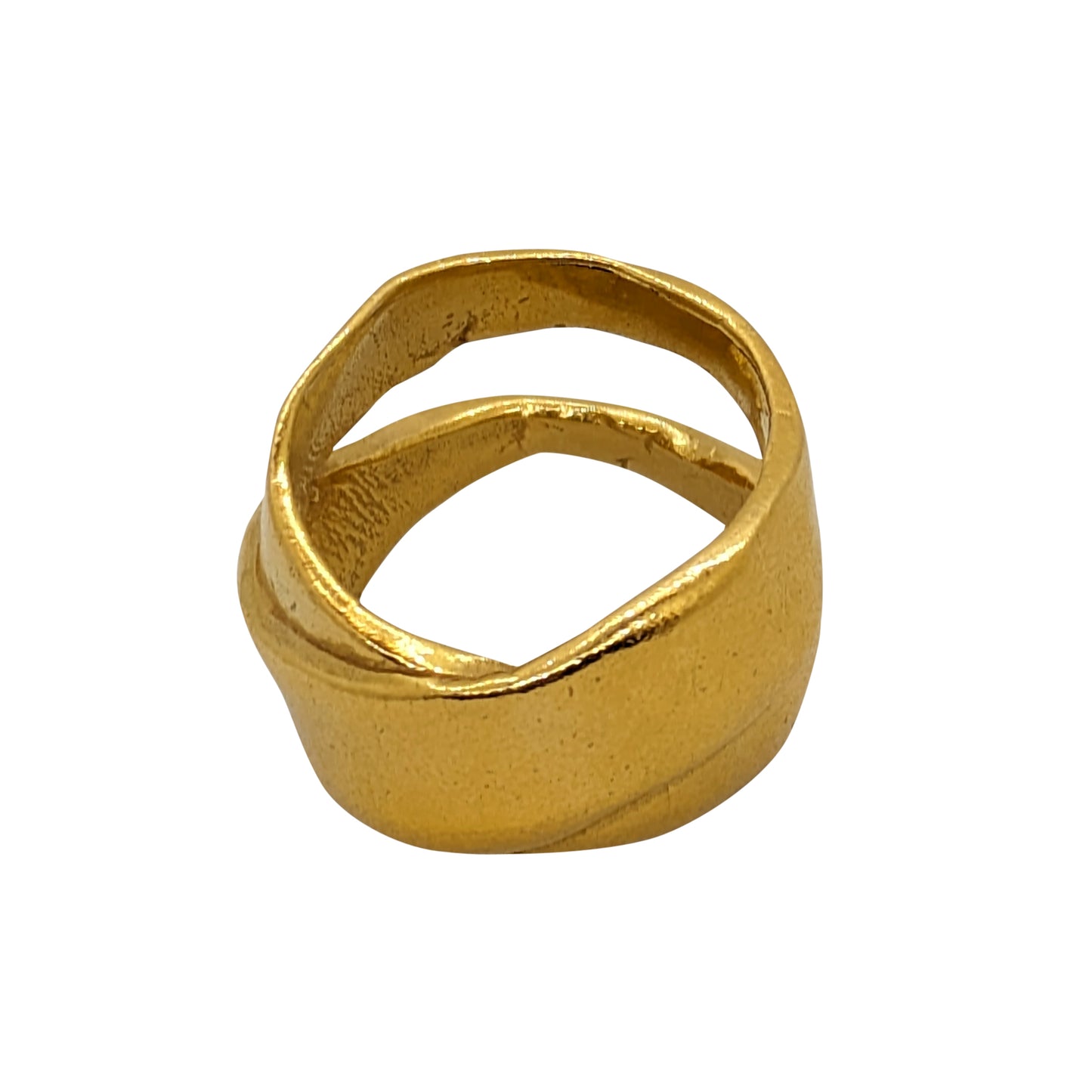 Elegant Crossover Ring