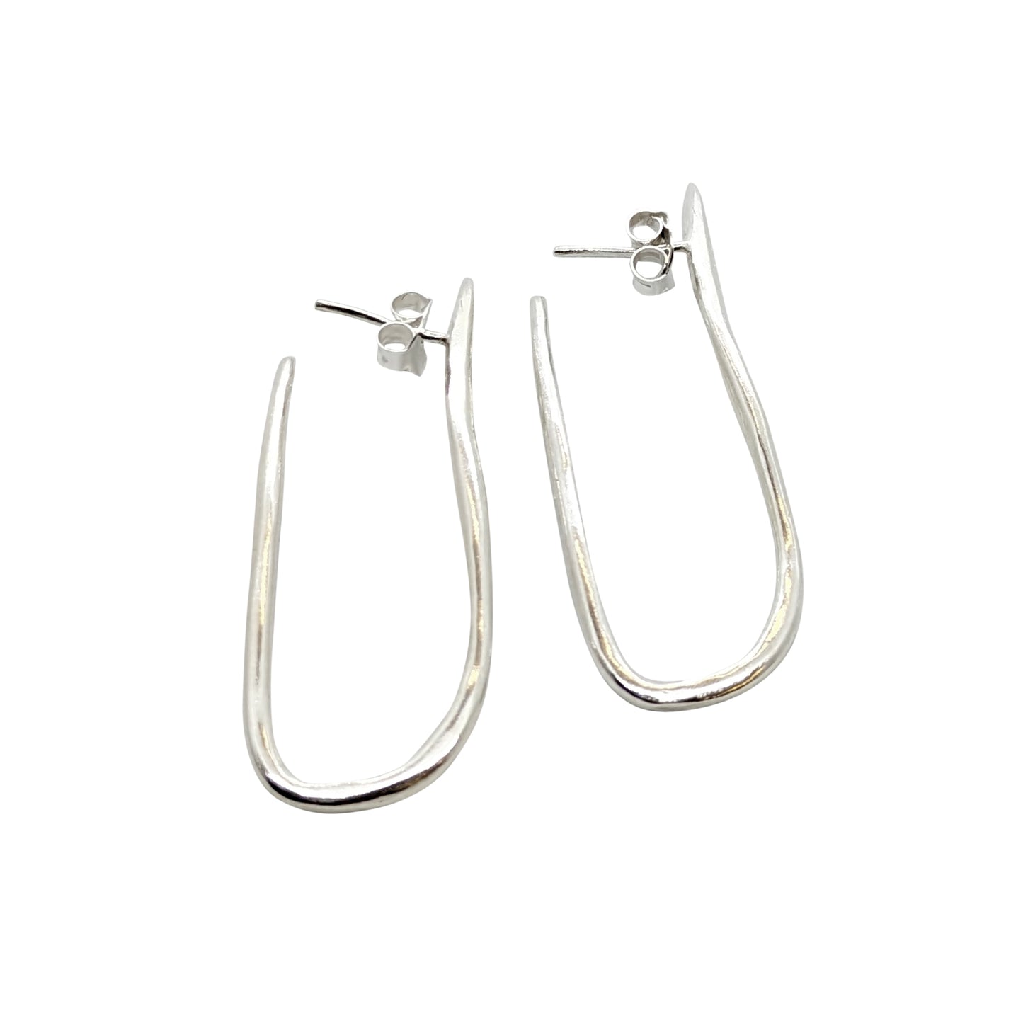 Elegant Long Hoop Earrings