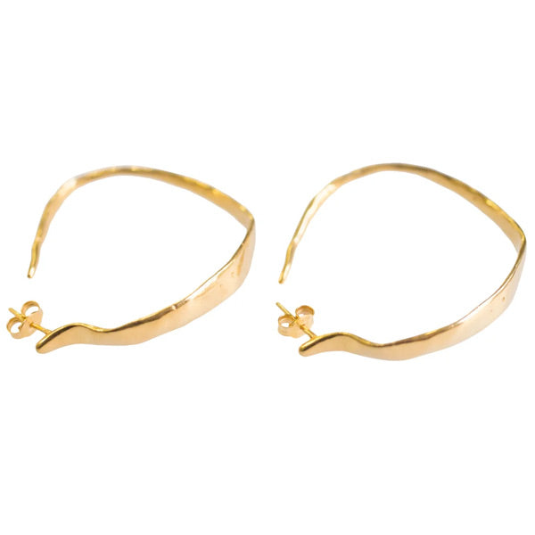 Fabulous Wide Hoop Earrings
