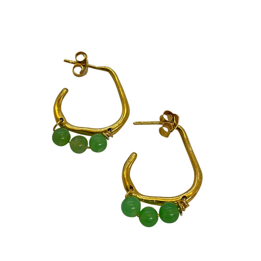 Pendientes Aros Luna