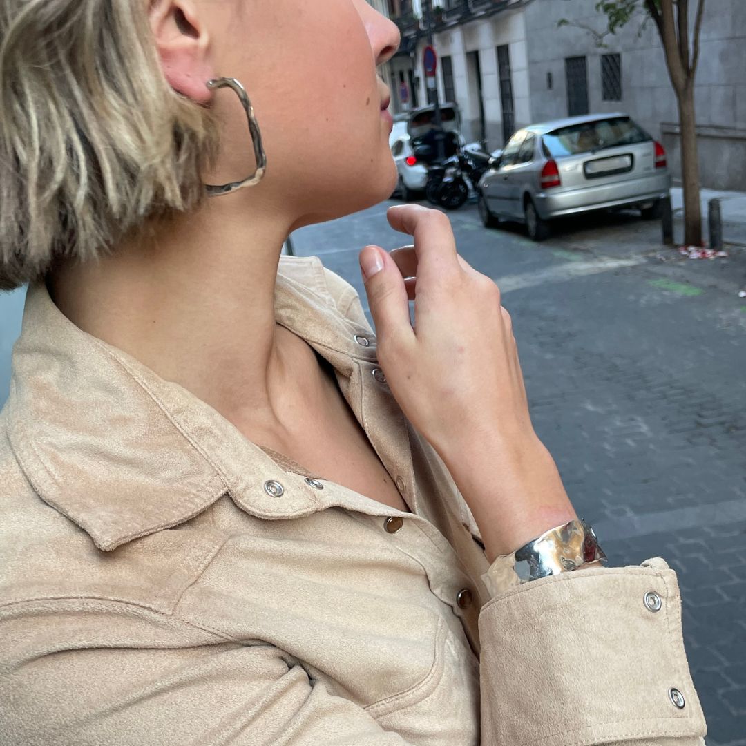 Lily Hoop Earrings