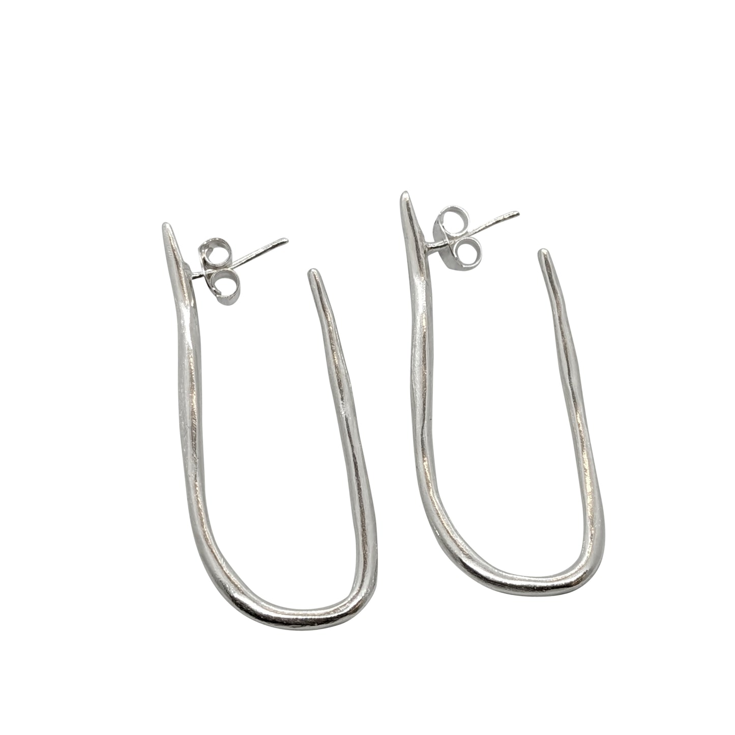 Elegant Long Hoop Earrings