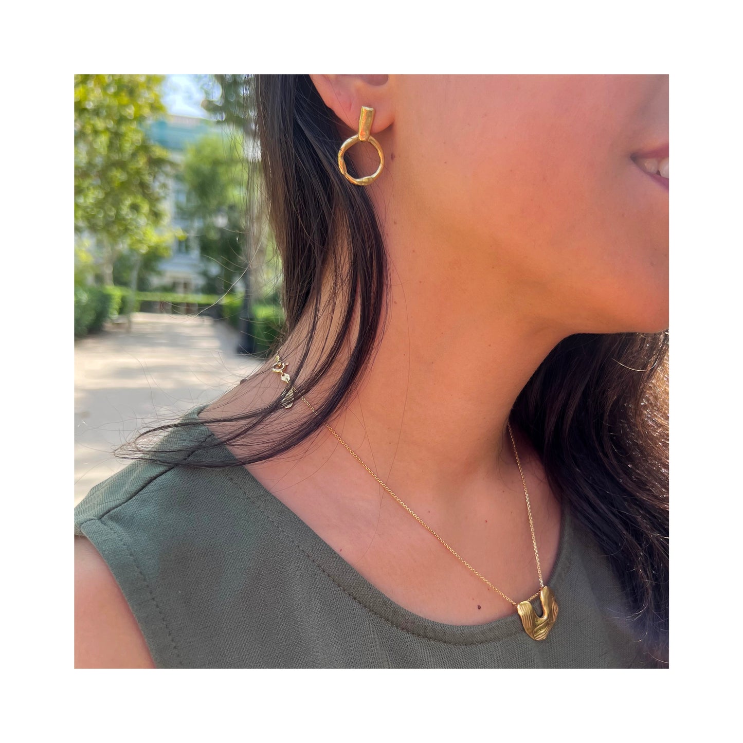 Mae Hoop Earrings