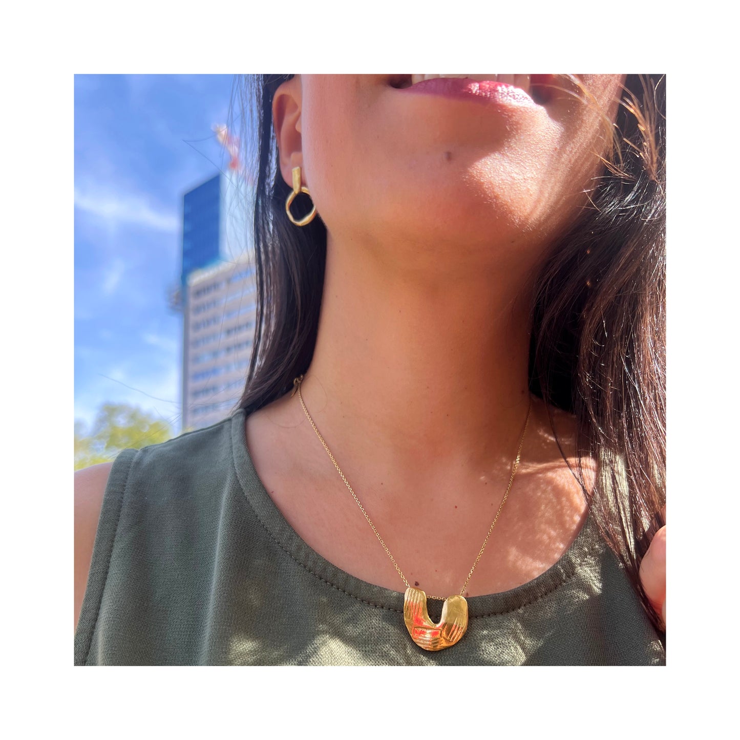 Mae Hoop Earrings