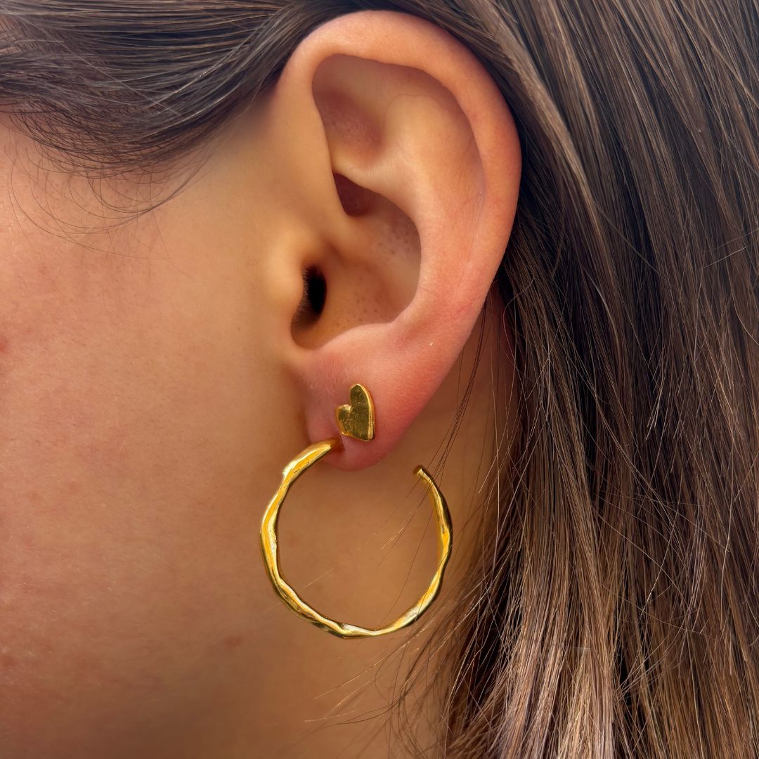 Maggie Hoop Earrings