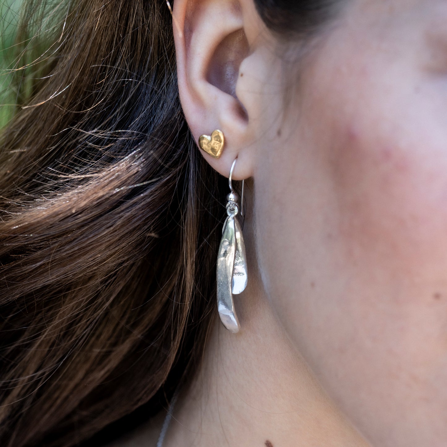 Pendientes Plumas