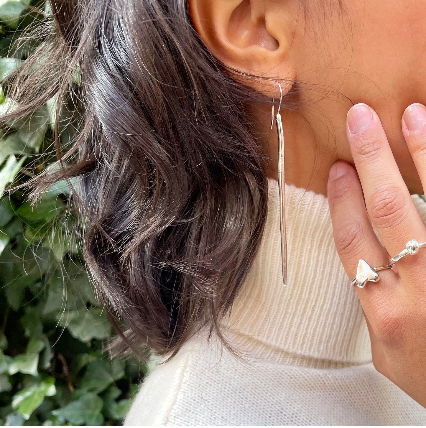 Spike earrings