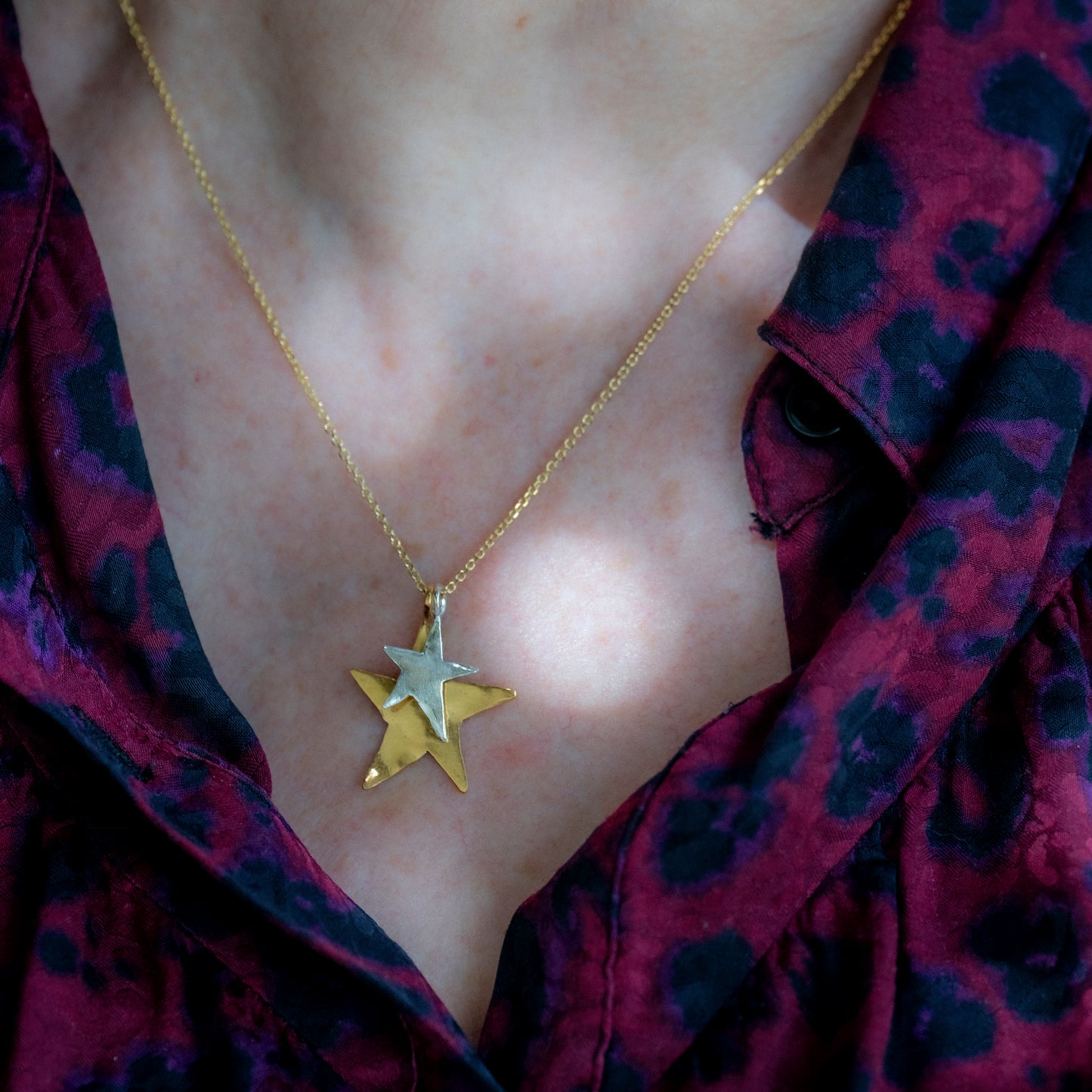Colgante Ziggy Estrella Doble
