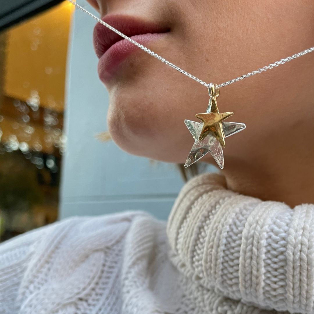 Colgante Ziggy Estrella Doble