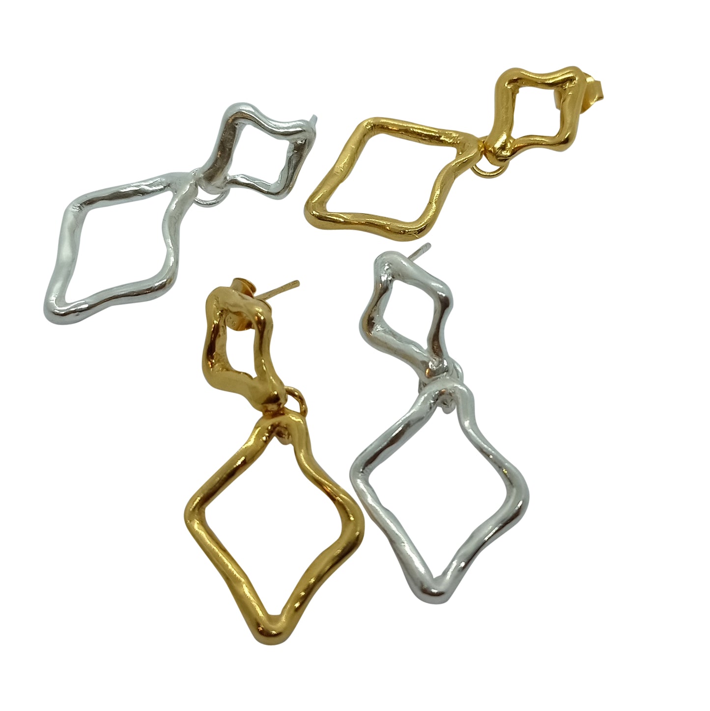 Asha double earrings