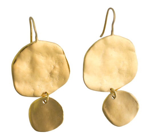 Pendientes Ibiza Large Double Disc