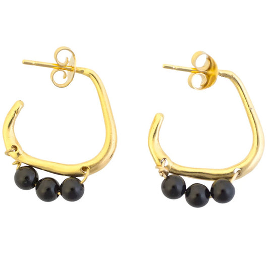 Pendientes Aros Luna